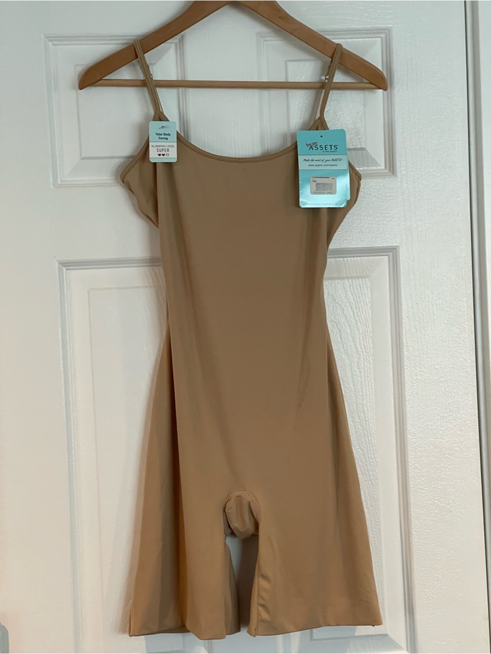 SPANX Kids One-Piece Bodysuit in Tan